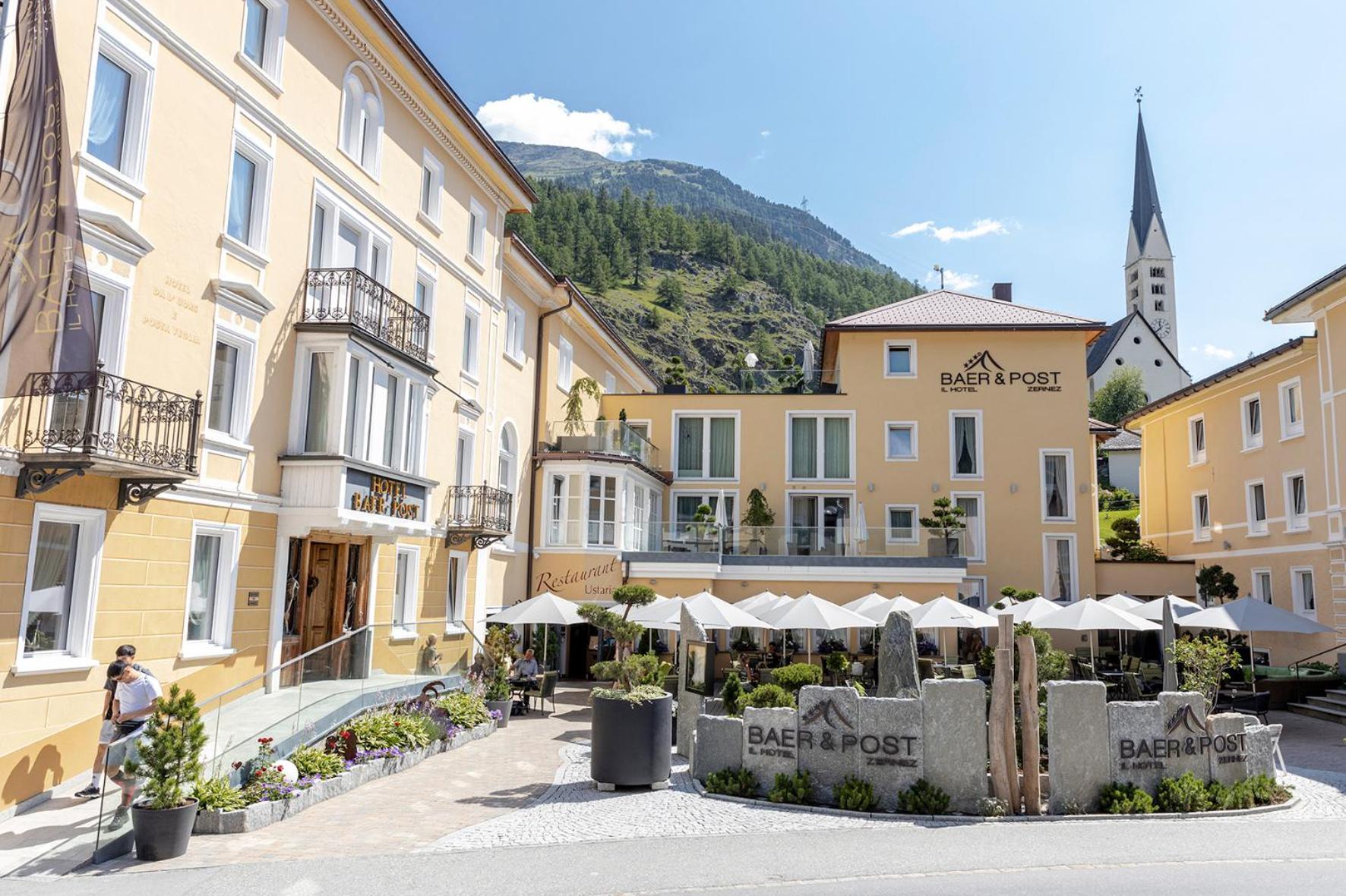 Hotel Baer&Post Zernez Exterior foto